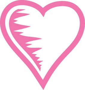 pink heart graphic