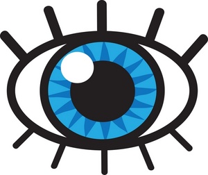 acclaim clipart: shiny eyeball