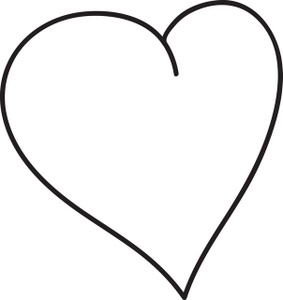 simple heart drawing